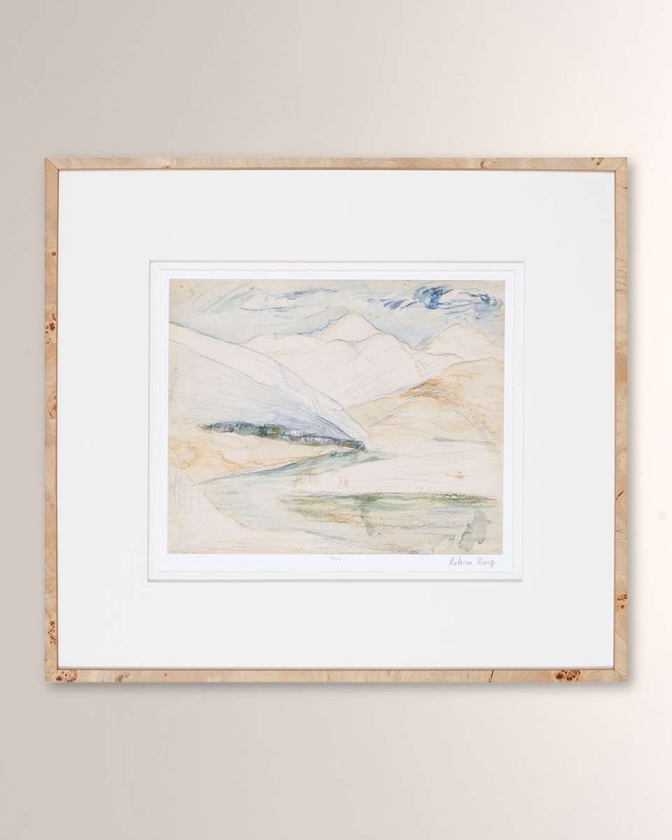 "Whisper II" Limited Edition Framed Giclee on Paper, 32" x 29"